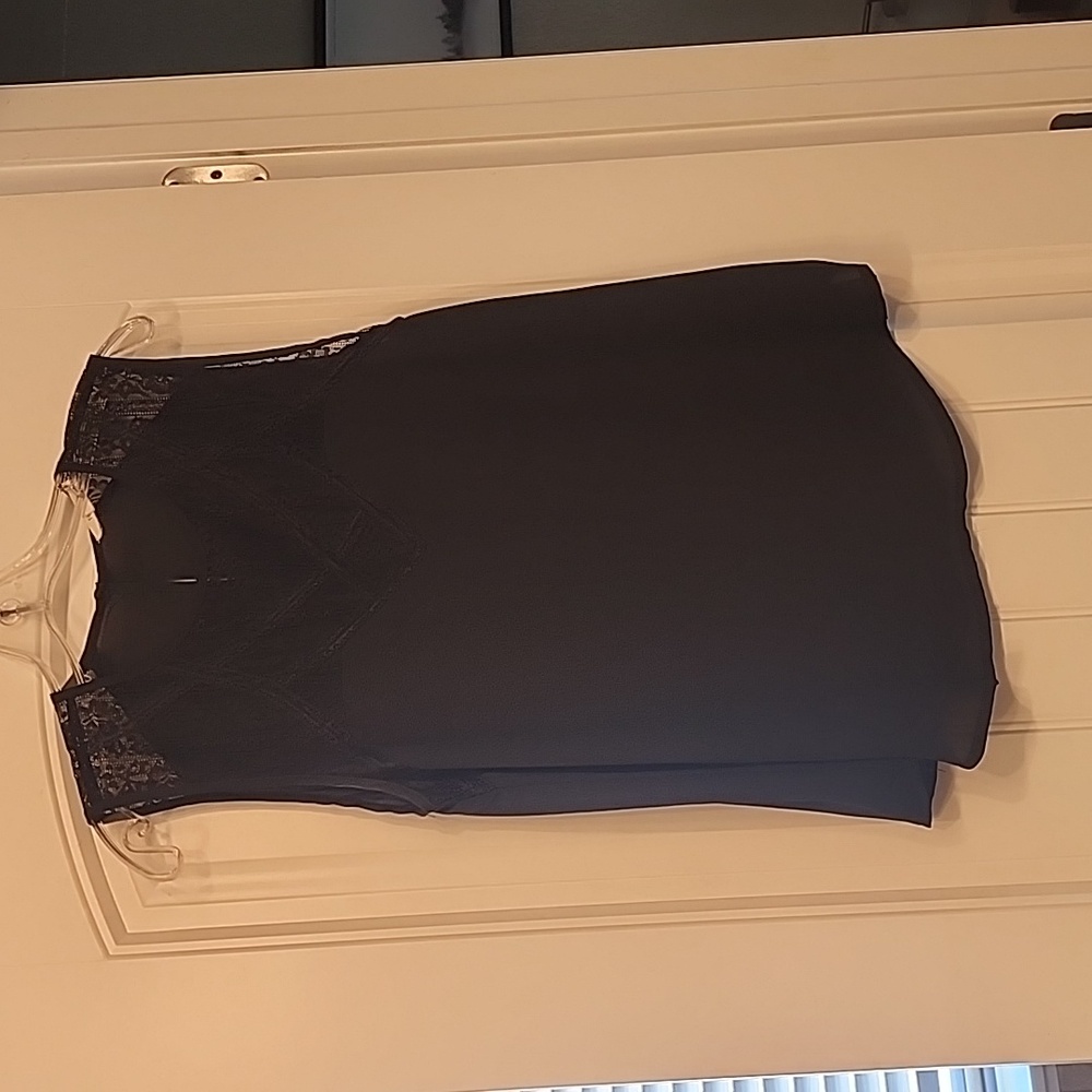 Black Sleeveless Blouse